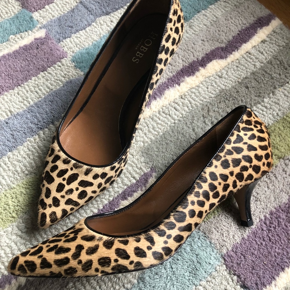 HOBBS London Annie pump- leopard print